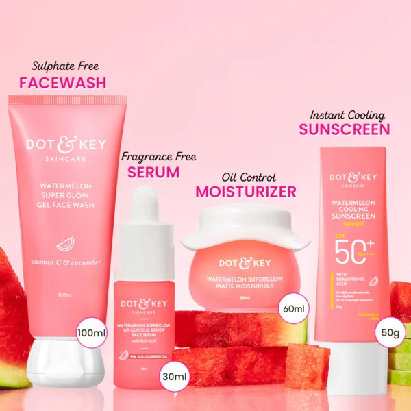Watermelon Oil Free + Luminous Skin Combo