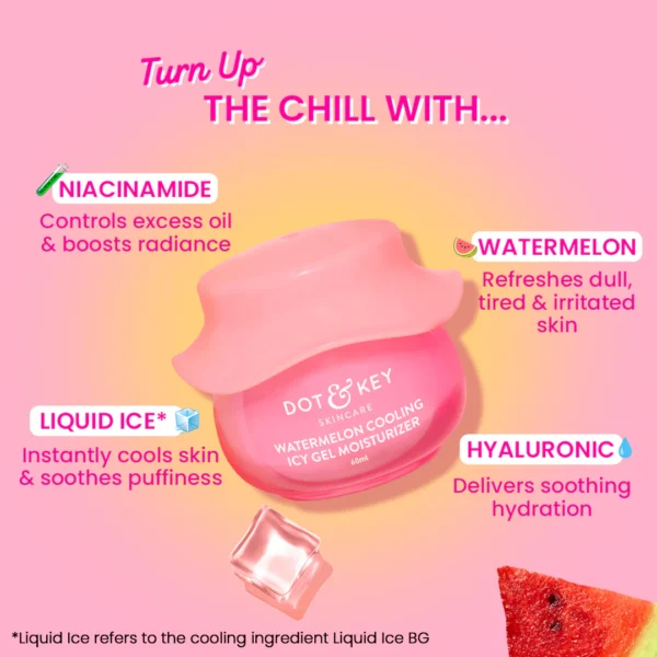 Watermelon Cooling Icy Gel Moisturizer - Image 4